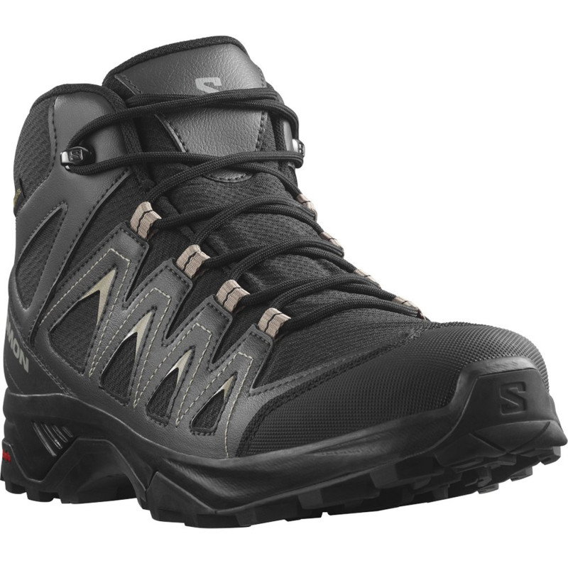 Bottes Salomon X Braze Mid GTX Gris/Beige
