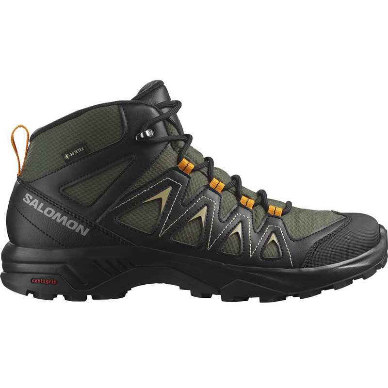 Bottes Salomon X Braze Mid GTX Noir/Olive