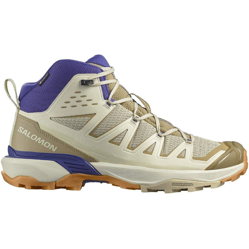 Chaussure Salomon X Ultra 360 Edge Mid GTX Blanc/Beige/Violet