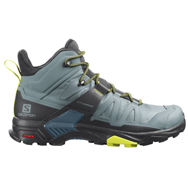 Bottes Salomon X Ultra 4 GTX Gris/Noir/Jaune