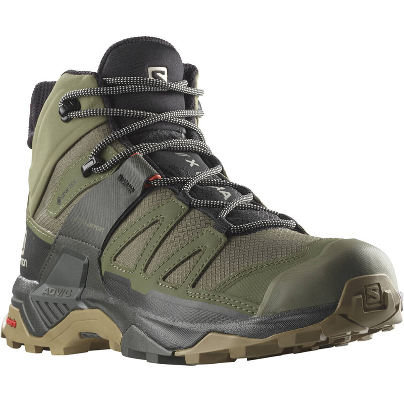 Bottes Salomon X Ultra 4 Mid GTX Vert / Noir