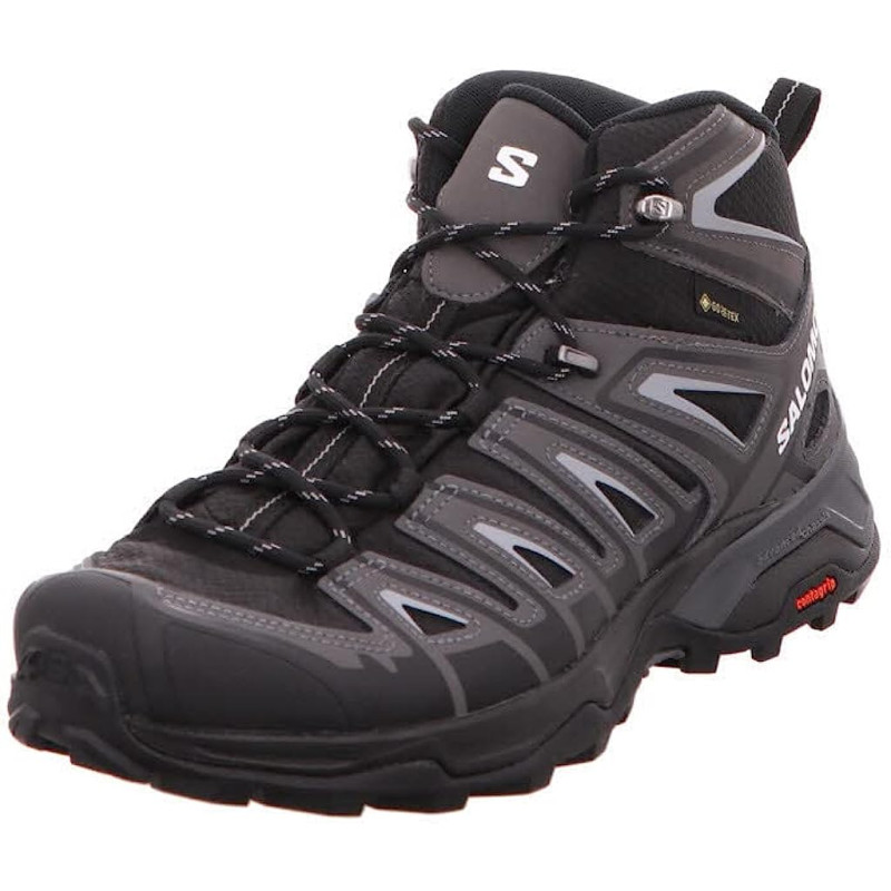 Bottes Salomon X Ultra Pioneer Mid GTX Noir/Gris