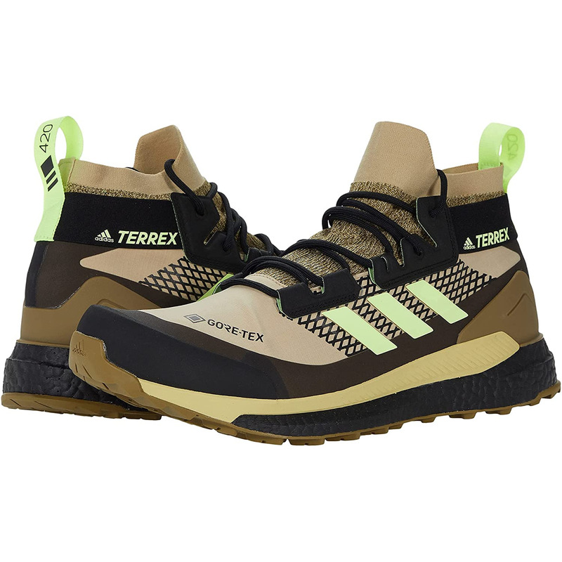 Botas Adidas Terrex Free Hiker GTX Oliva/Beige