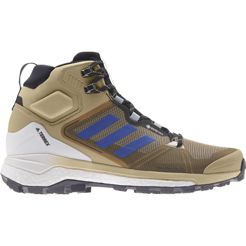 Bottes Adidas Terrex Skychaser 2 Mid GTX Beige / Bleu