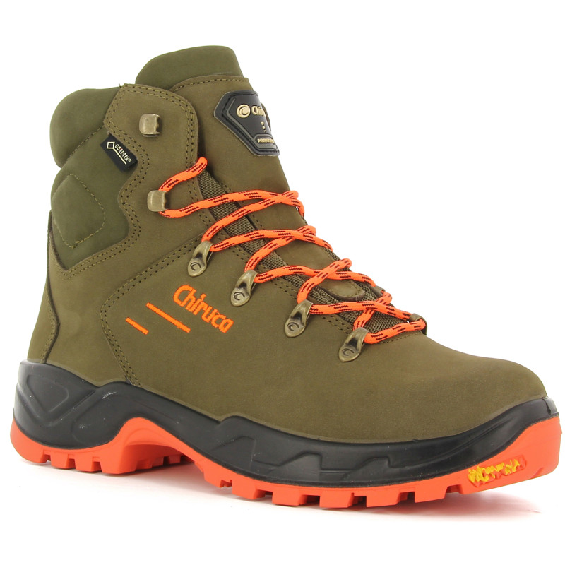 Chiruca GTX Jeu de bottes Salut Vis 08 Kaki/Naranja