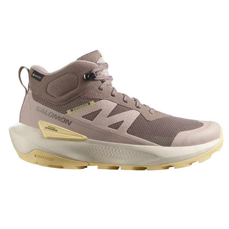 Chaussures Salomon Elixir Activ GTX W Marron/Jaune