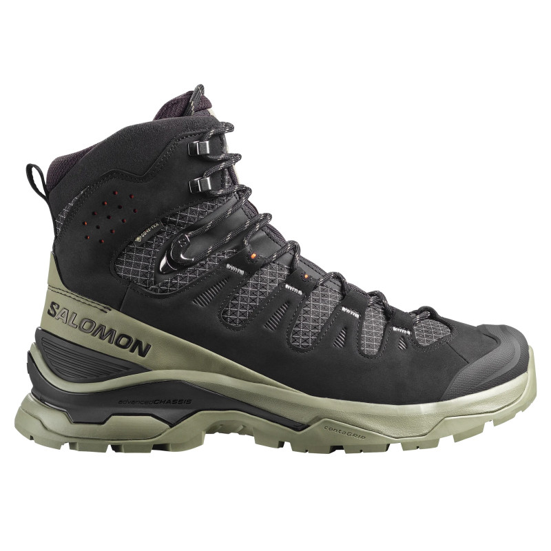 Salomon Quest 5 GTX Bottes noires/vertes
