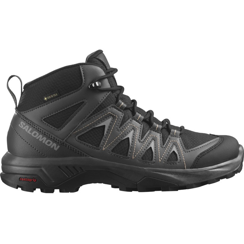 Bottes Salomon X Braze Mid GTX W Noir/Gris/Crème