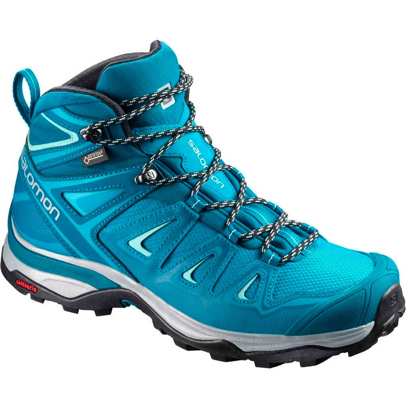 Salomon X Ultra 3 Bottes Mid GTX W Bleu