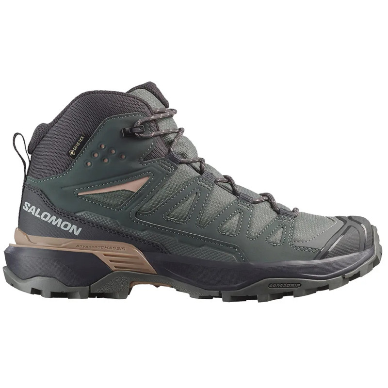 Chaussures Salomon X Ultra 360 Mid GTX W Vert Forêt