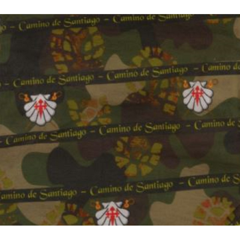 Cache-cou Camino de Santiago Camouflage