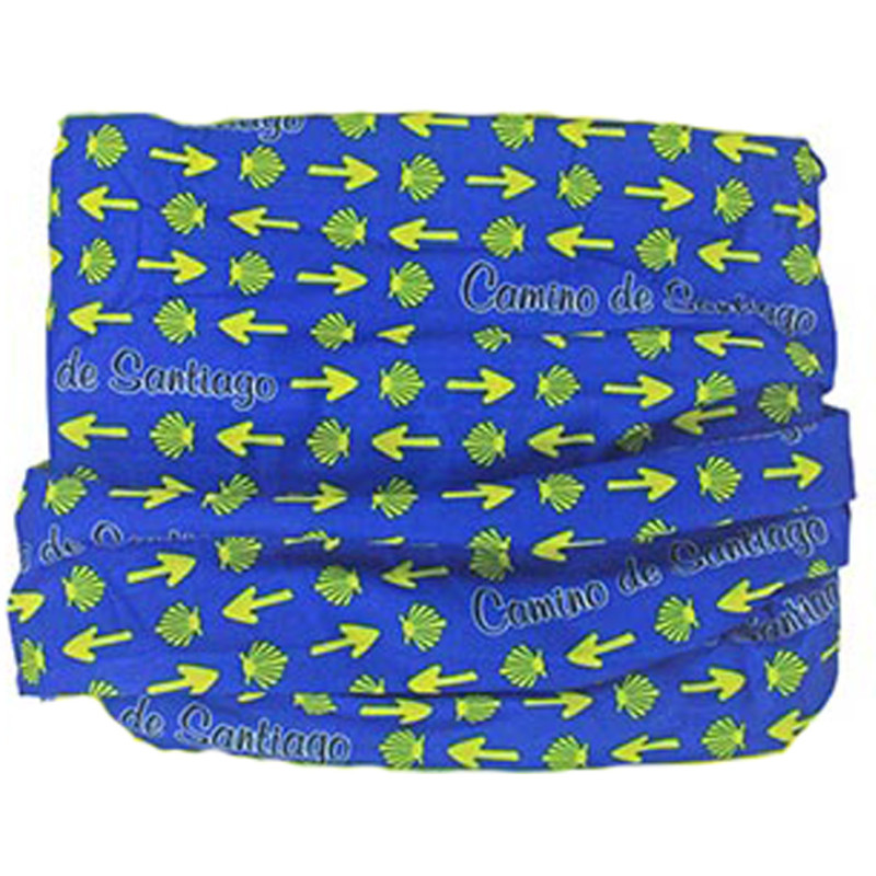 Coquille du cou et flèche Braga Chemin de Santiago