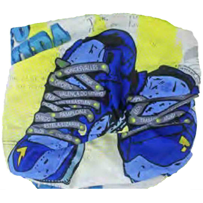 Braga cou Zapatillas Chemin de Santiago