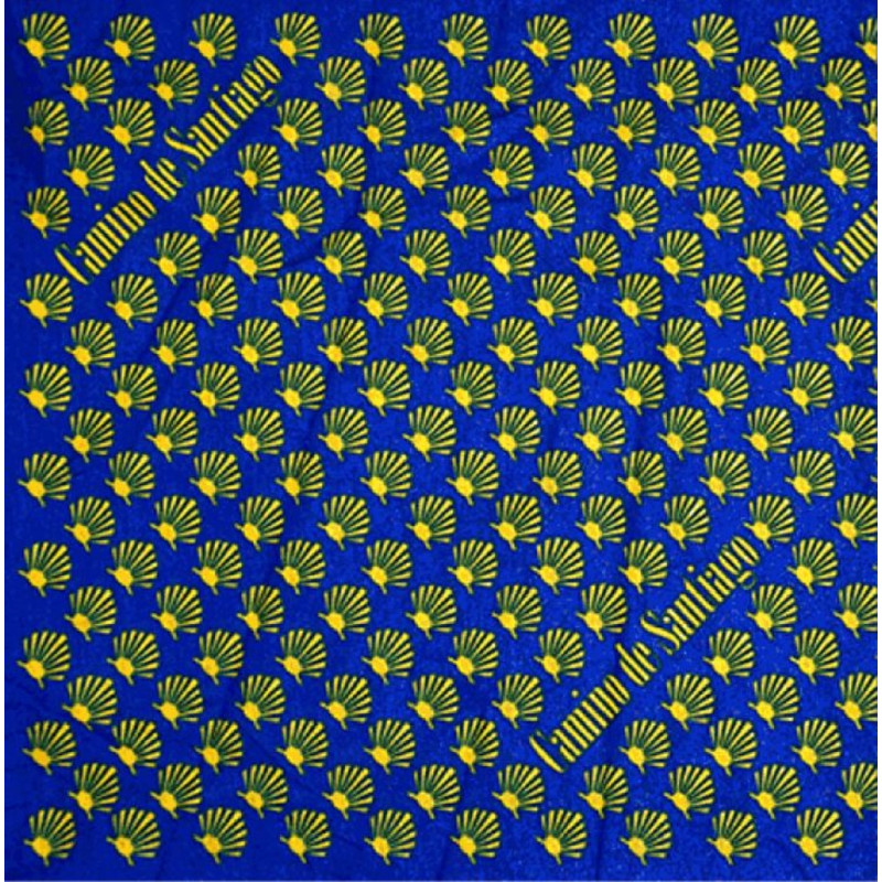 Cache-cou MyL Blue Star Camino de Santiago