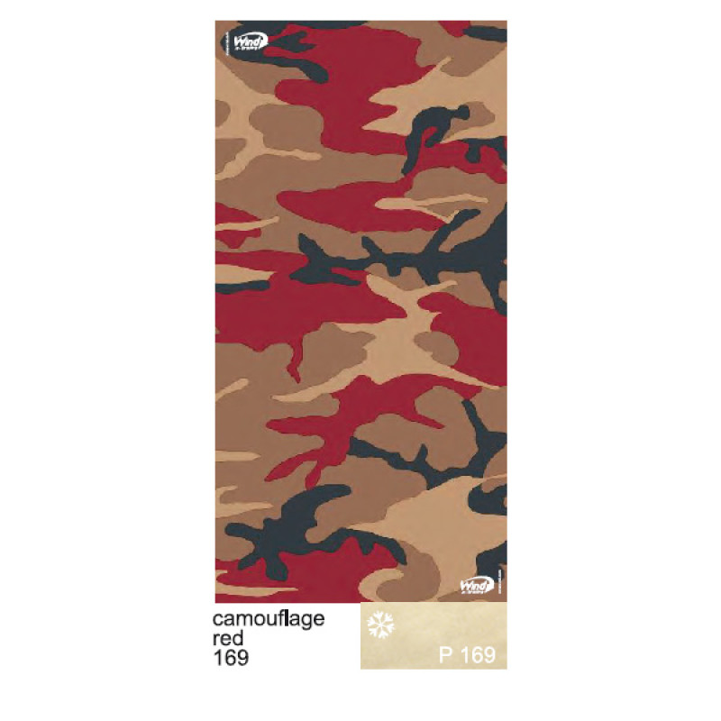 Braga Vent Polarwind Camouflage Rouge WP169