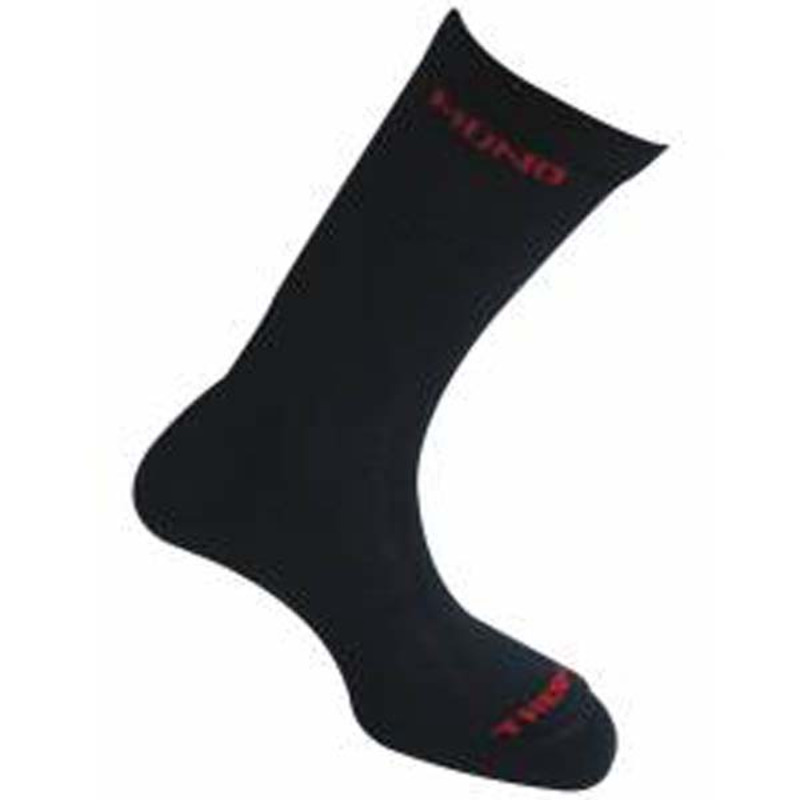 Calcetín Mund fond noir