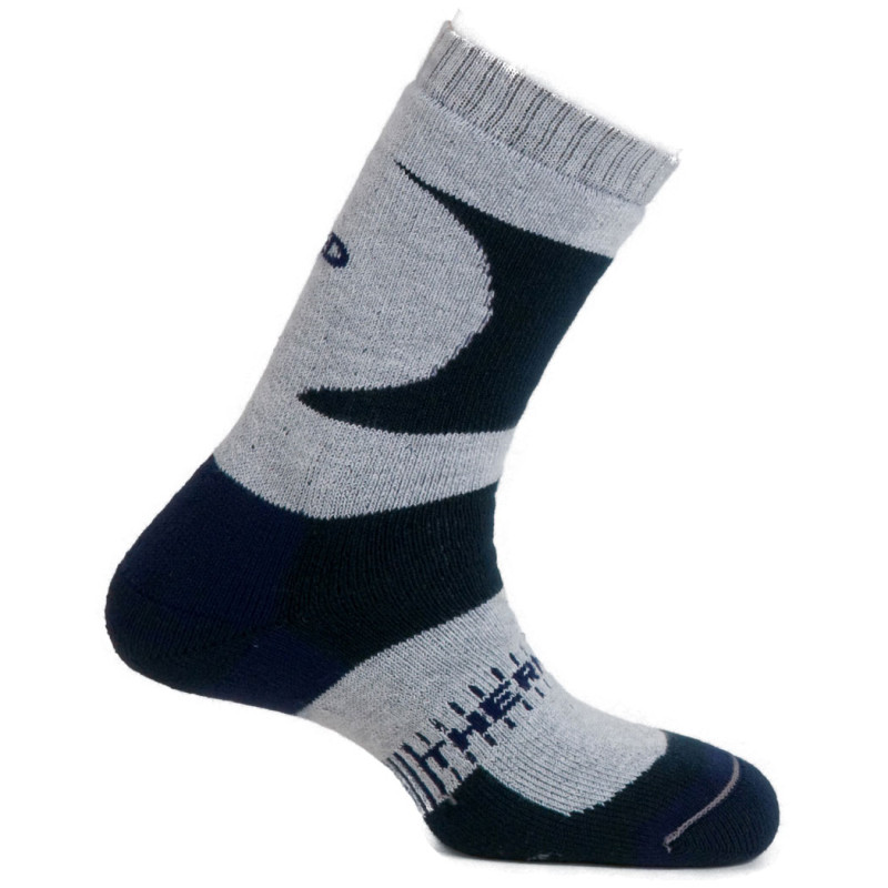 Calcetín Mund K2 Gris-Azul Marine