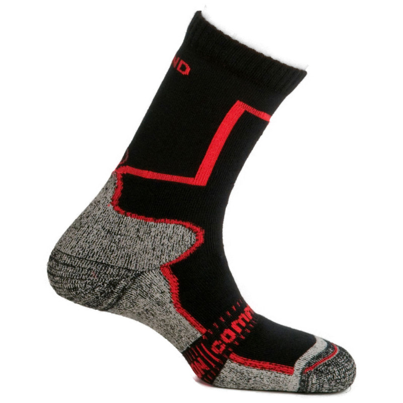 Calcetín Mund Pamir Gris noir