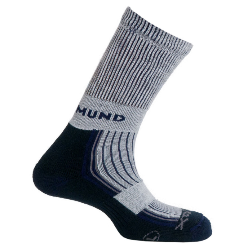 Calcetín Mund Pirineos Gris-Azul Marine
