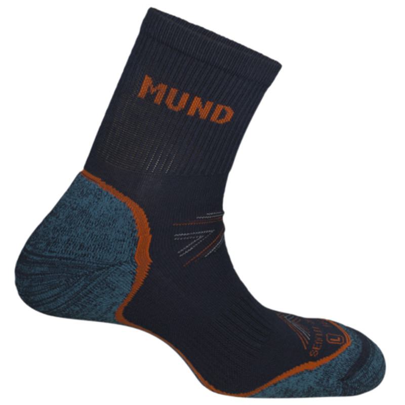 Chaussette Mund Sea Bleu/Vert