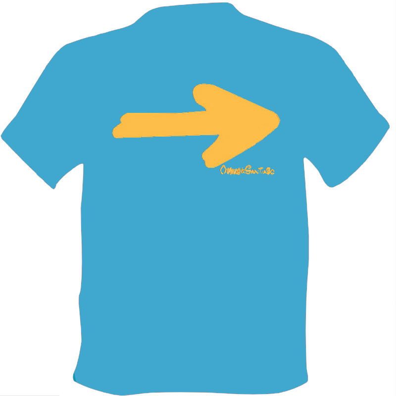 T-shirt Arrow Way de Santiago Celeste