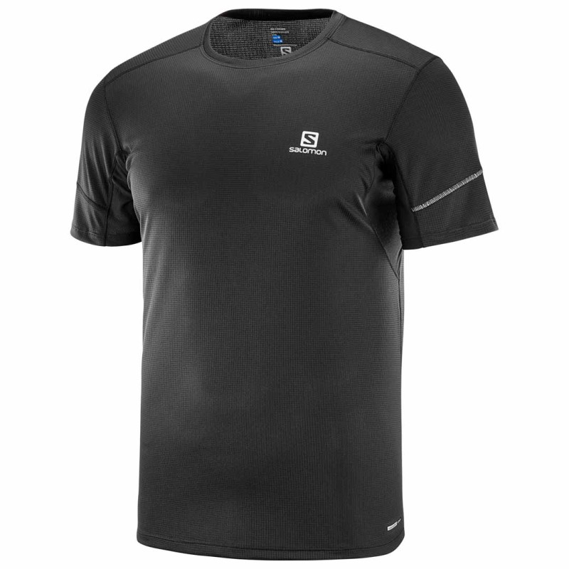 Chemise Salomon Agile SS Tee Noir
