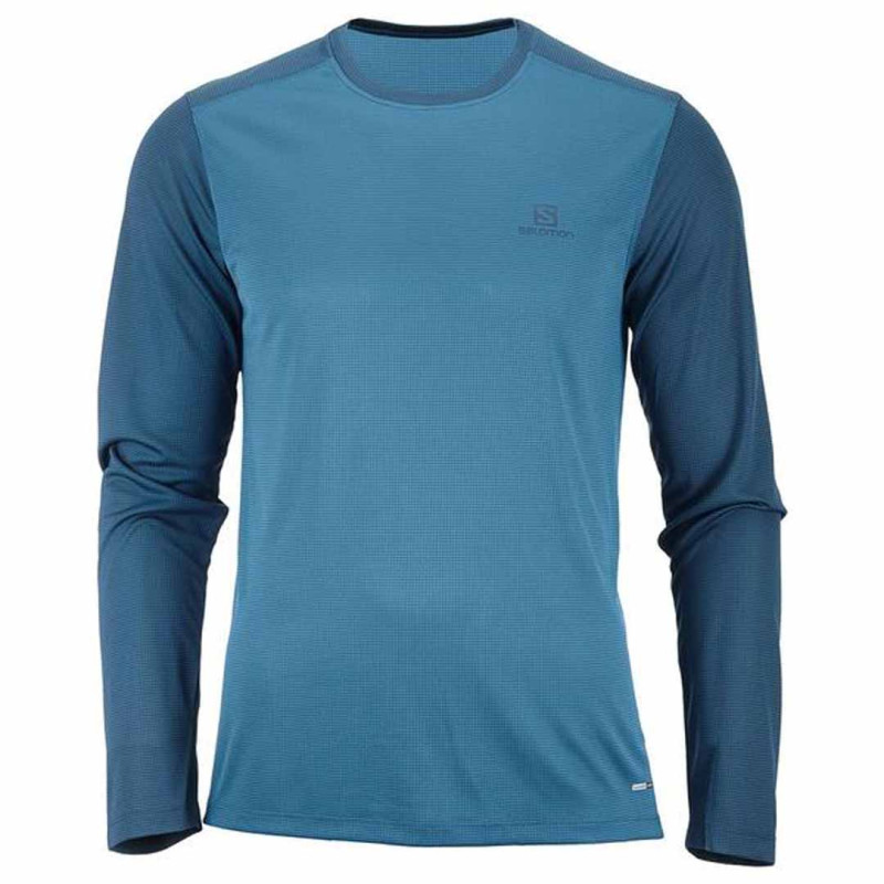 T-shirt Salomon Stroll LS Tee Blue