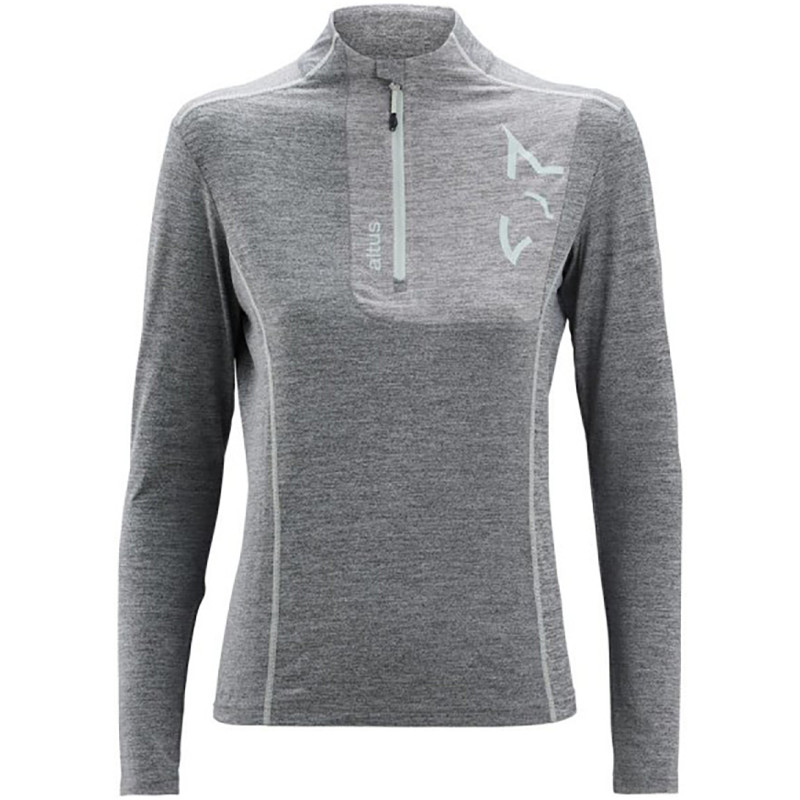 T-Shirt Thermique Altus Blanche W Gris