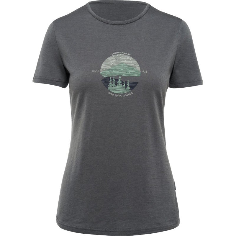 T-shirt Thermowave Manches Courtes W Gris
