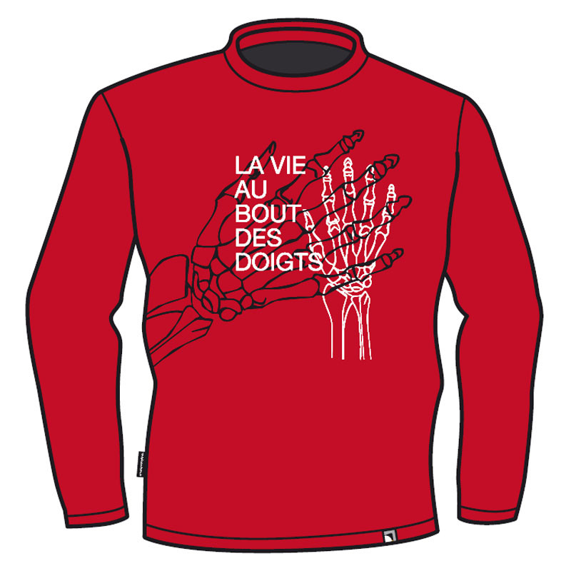 T-shirt manches longues Trangoworld Doigts 310