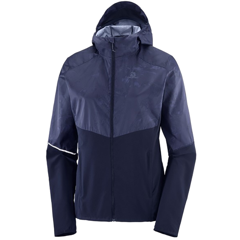 Blouson Salomon Agile FZ W Navy
