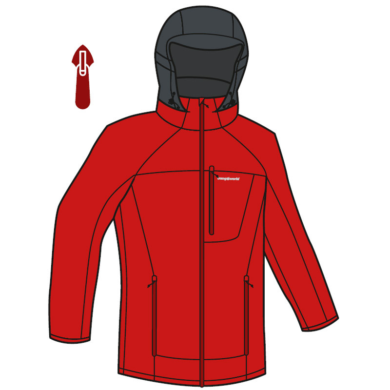 Veste Trangoworld Morse 3E0