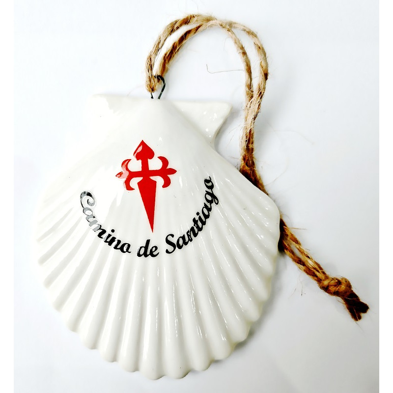 Céramique décorative Shell Way de Santiago MyL White