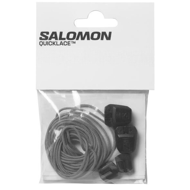 Cordes de remplacement Salomon Quicklace Gris