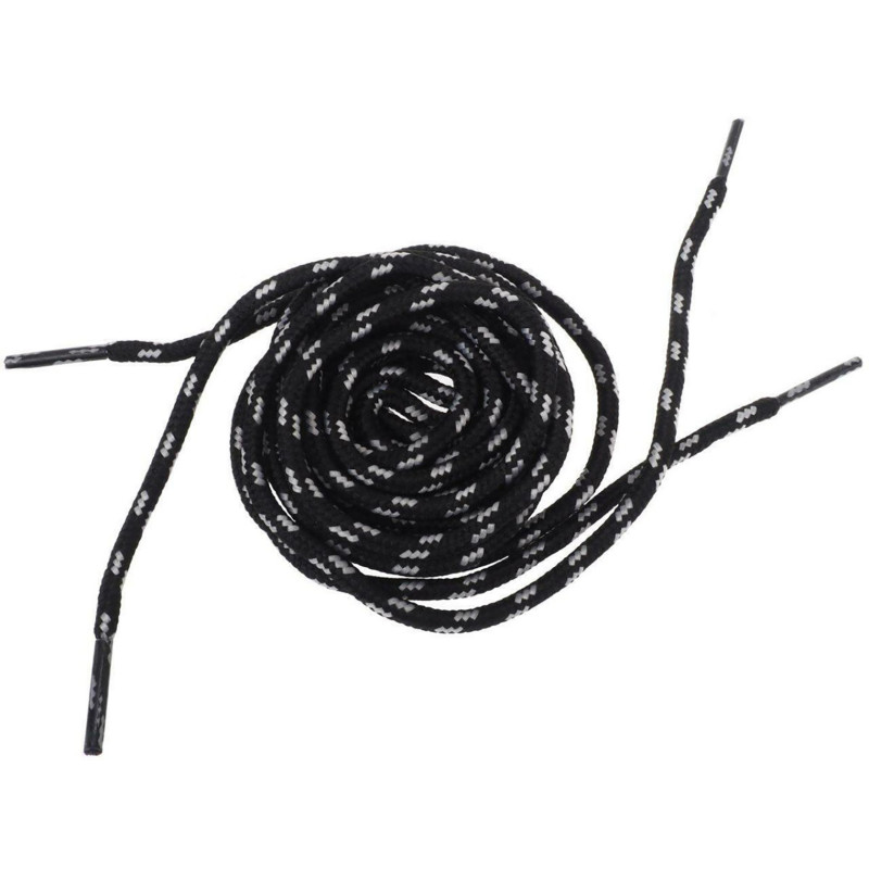 Lacets torsadés Elementerre Negro-Blanco