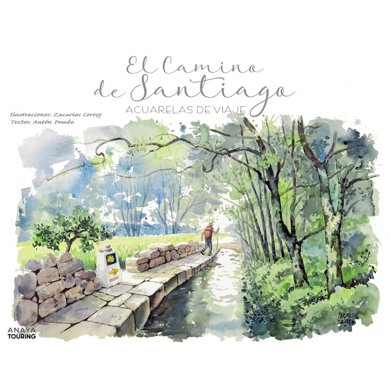 Les aquarelles du Camino de Santiago-Travel