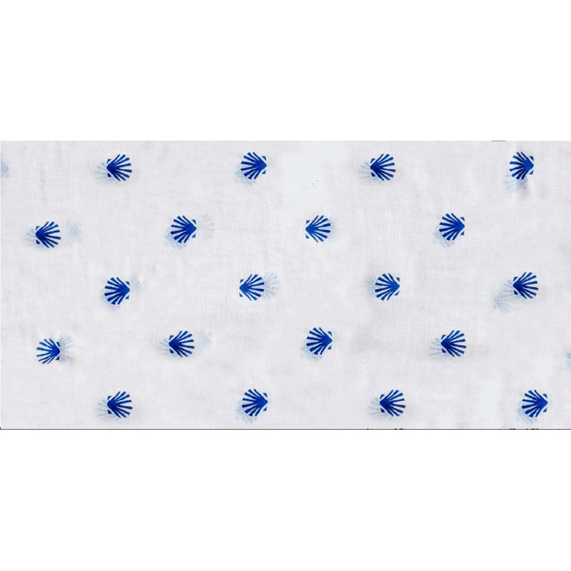 Foulard MyL blanc du Chemin de Saint-Jacques