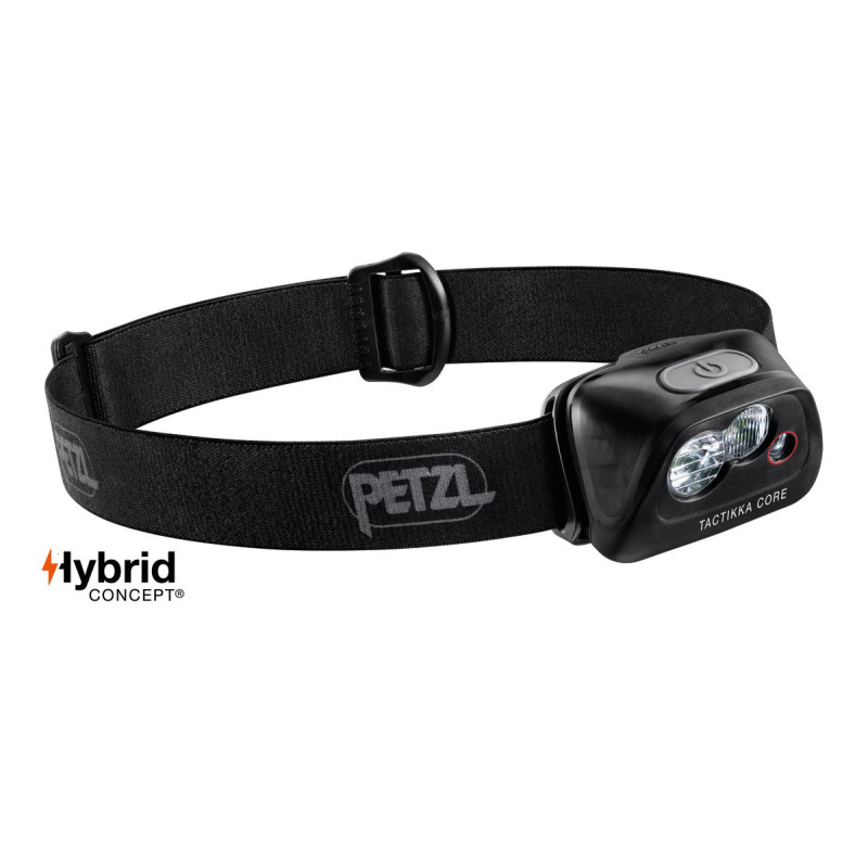 Front Petzl Actik Core 450 Lumens Noir