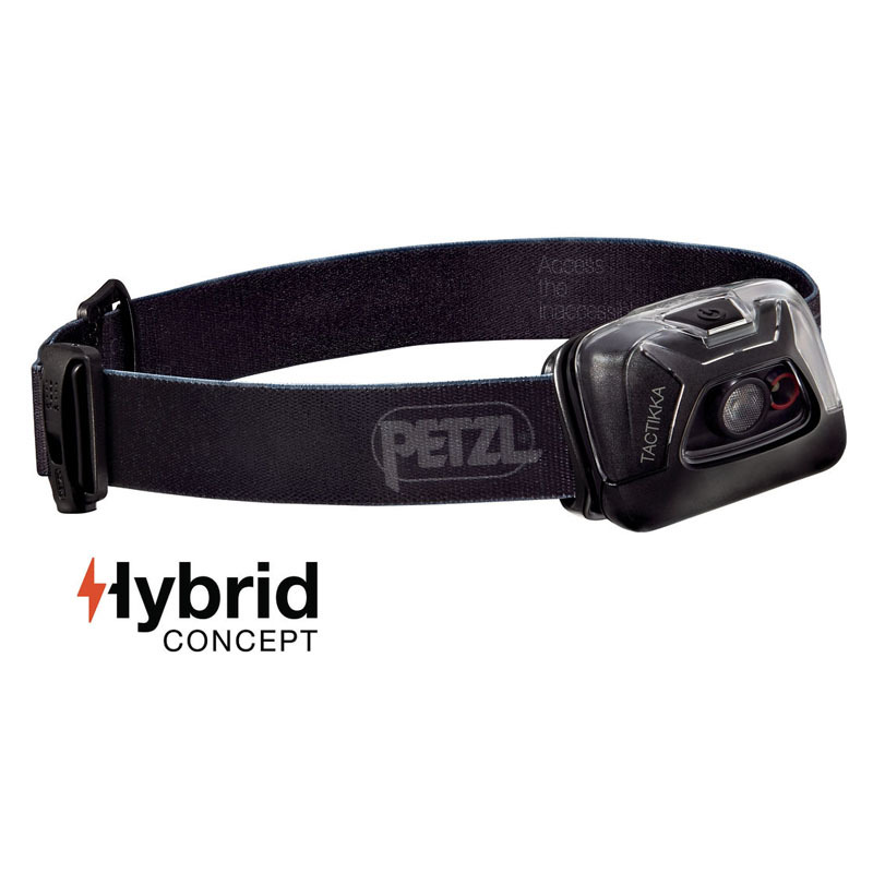 Front Petzl Tactikka 200 Noir