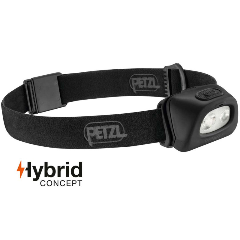 Frontal Petzl Tactikka + 250 lm. Noir