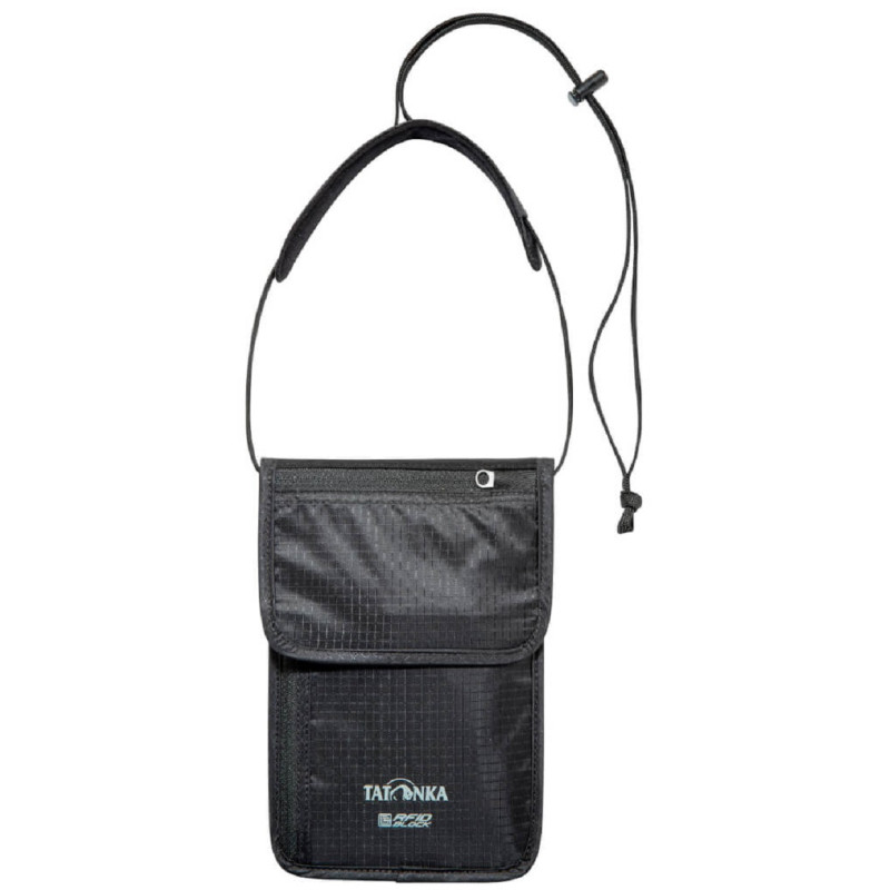 Pochette tour de cou Tatonka Skin avec blocage RFID Noir