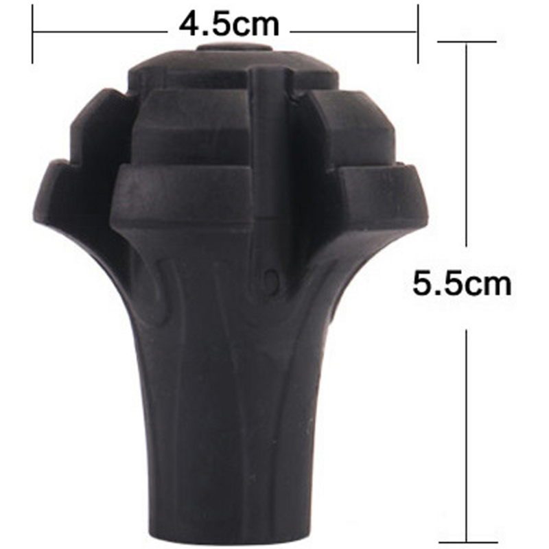 Caoutchouc Elementerre pour canne en aluminium épais