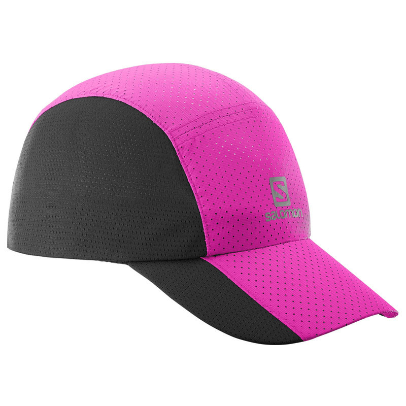 Gorra Salomon XT Cap compact Fucsia/Negro