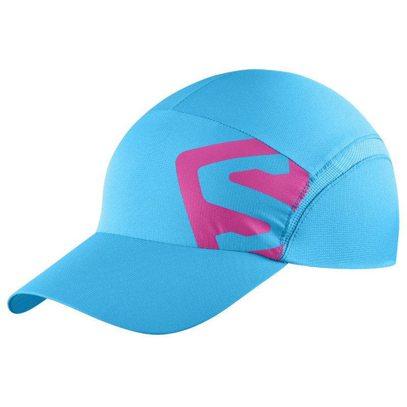 Casquette Salomon XA Turquoise / Bleu Fuchsia
