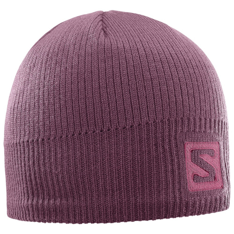 Objectif Salomon Logo Bonnet Granat