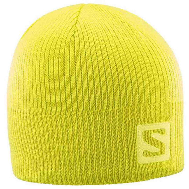 Objectif Salomon Logo Bonnet jaune Lima