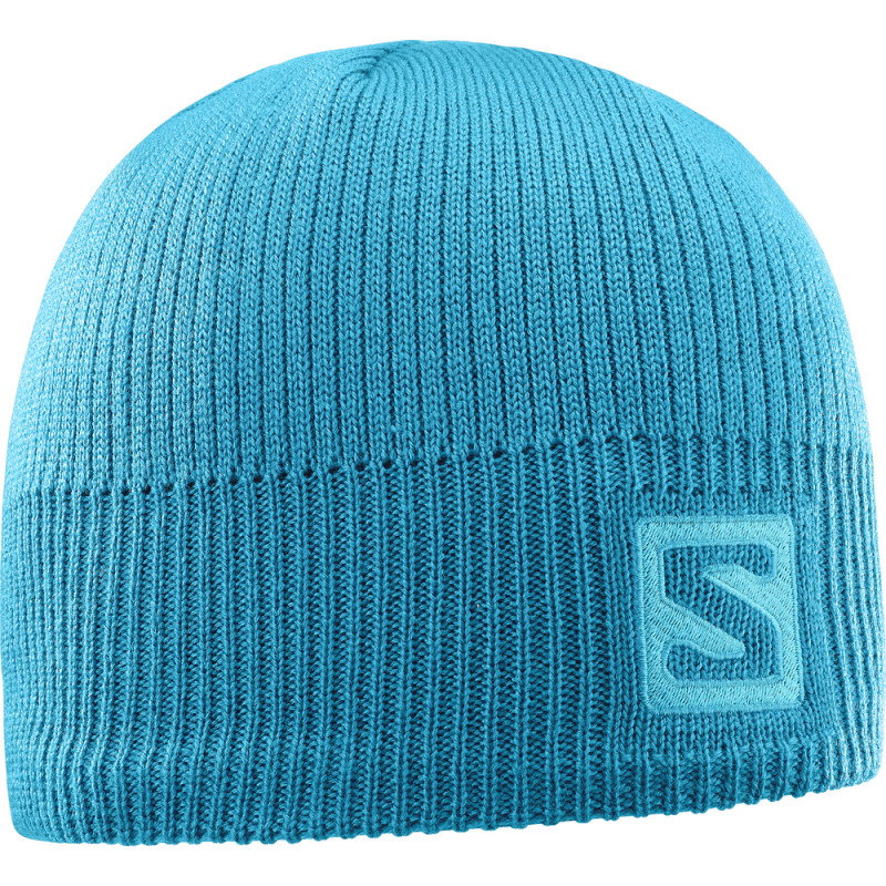 Objectif Logo Salomon Bonnet Turquoise