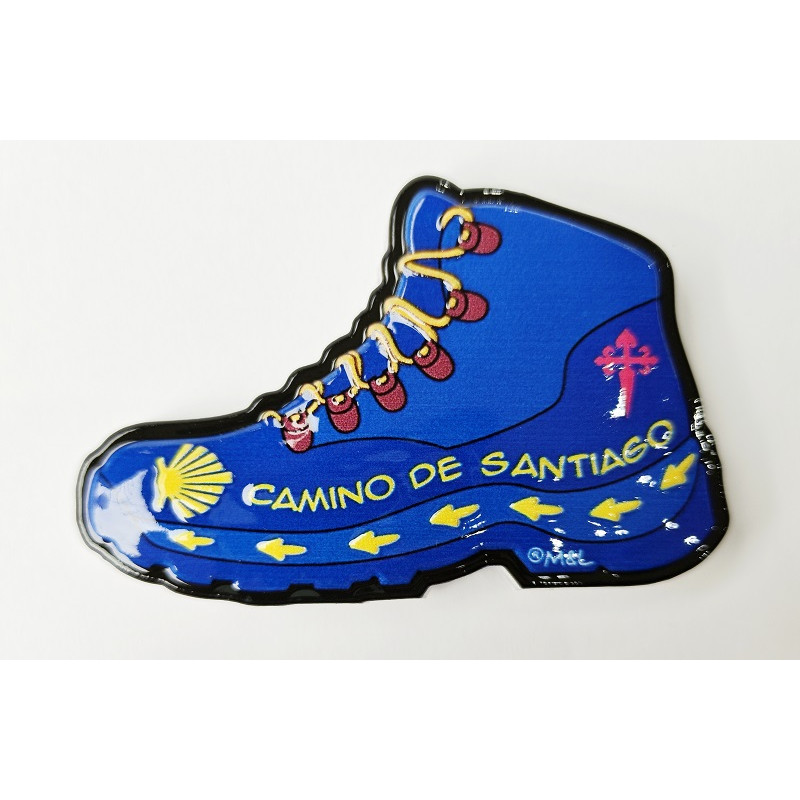 Chemin Imán Bota Resina de Santiago MyL Bleu