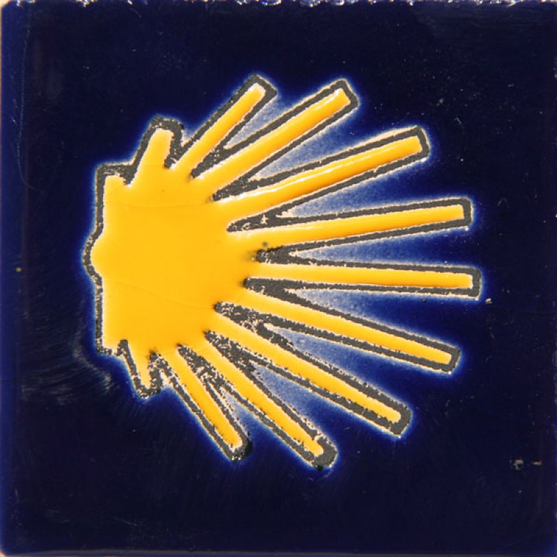 Aimant céramique étoile 5x5 cm