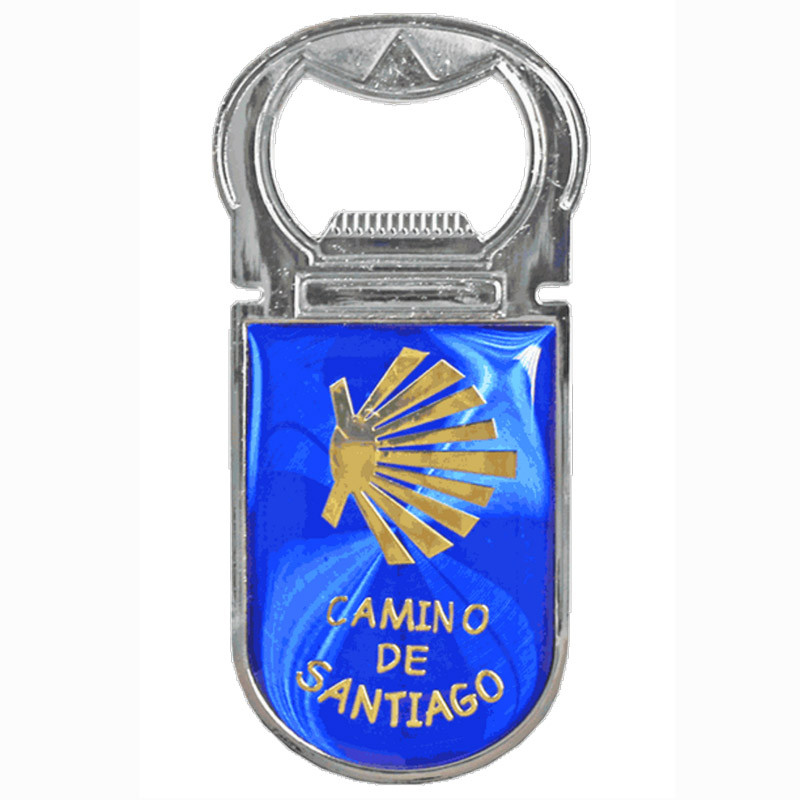 Magnet métal avec ouverture Star Way de Santiago